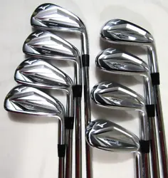 Mint Mizuno JPX-923 Forged iron set. 4 iron through pitching wedge and gap wedge(8 clubs). Dynamic Golf 105 S300 steel...