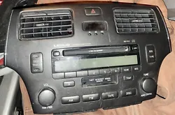 2002-2004 Lexus ES300 Radio.