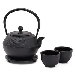 Give this Japanese teapot set as a thoughtful gift to a friend, loved one, or tea connoisseur. The ergonomic fold-down...