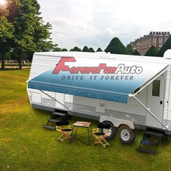1 x RV Awning Fabric. Fabric material: Vinyl,PVC. Fabric Size :Width :...