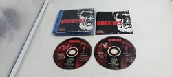 Resident Evil 2. les cd sont en bon état. boitier en mauvais état les pates sont cassées, à remplacer donc.