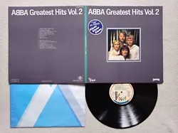 ARTISTE / ARTISTS : ABBA. TITRE / TITLE : GREATEST HITS VOL 2. RECORD LABEL : VOGUE. LP : VG+ traces blanches non...