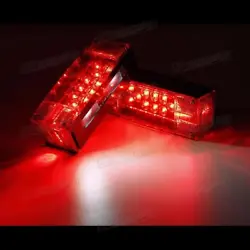 Includes two 12V LED tail and turn signal lights only. Cost-effective and flexible light alternative.