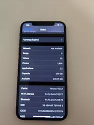 256GB. Sold as is. 83% Battery health.