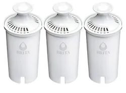 Brita Standard Water Filter Pitcher Replacement Filters, 3 Count. 