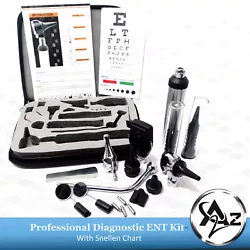 This 2-in-1 diagnostic kit allows you to thoroughly examine the ears, eyes, and mouth cavity. ✅ CONVENIENT FEATURES -...