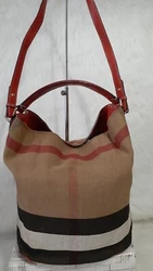 Canvas is good and leather is great condition. Has a minimal sign of use but No major. Short handle: 14cm. Long handle:...