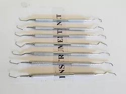 7 Pieces Periodontal Gracey Curettes. It is easy for us to fix any problem you may have with our products or services.