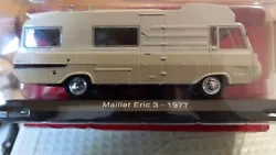 Camping Car Collection Altaya Neuf 1/43 MAILLET ERIC 3 1977. État : 