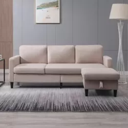 ⭐️【Free Combination】The ottoman is removable. You can place it anywhere to suit your needs. You can use the...