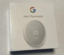 Google Nest Thermostat 2021 Latest 4th Gen Smart Wifi for Home Snow White color New sealed box