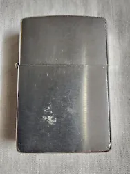 Zippo Vintage 1978 Brushed Chrome Lighter. RARE.  Ill combine shipping. If you are bidding or buying more than 1 item,...