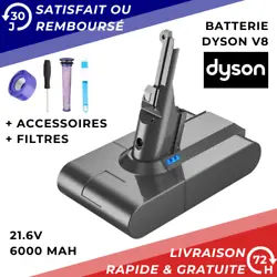 La batterie est-elle compatible avec tous les modèles Dyson V8 ?. Donnez à votre aspirateur Dyson V8 la puissance...