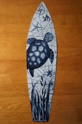 Surfboard Wall Decor Sign. These surfboard signs are MADE IN THE USA!