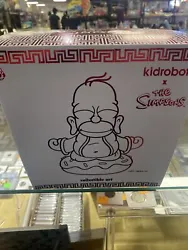 The Simpsons Homer Buddha Vermilion Red 7