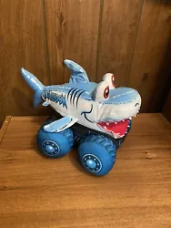 Gear up your collection with this amazing MONSTER JAM Truckin Pals Megalodon Shark Plush Truck Toy. This stunning...