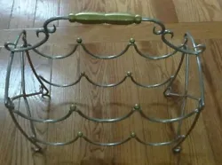 This wine rack is in excellent used condition.
