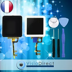 DETAIL : Ecran LCD + vitre tactile pour iPod Nano 6 noir ou blanc+ stickers + kit doutils. COLORIS : Noir ou Blanc....