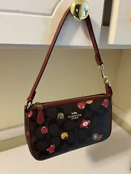 Coach C7403 Nolita 19 in Signature Canvas with Ornament Print Brown Black. Used once. Practically new. Clearing closet...