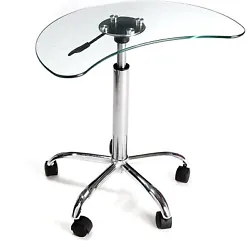 This contemporary Clear Glass Utility Stand was designed for a Laptop. However, it has many uses and can be used as a...