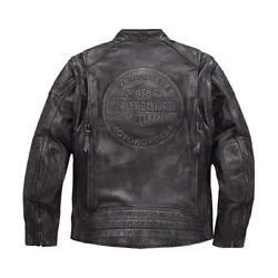This jacket is made exactly as High Class leather. It has been carefully designed. Get a leather design that is totally...