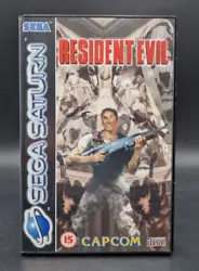 Resident Evil- SEGA Saturn. Jeu Resident Evil pour SEGA Saturn PAL vendu dans son boîtier avec sa notice dorigine....