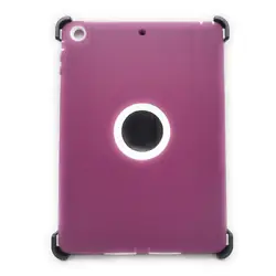 Heavy Duty Case With Stand PURPLE/WHITE for iPad Air 1 iPad Air 1 Heavy Duty Case With Stand PURPLE/WHITE. iPad Air 1...
