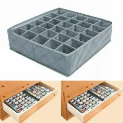It is foldable and suitable for storage of socks, panties,tie. And it is suitable for being placed in the drawer. Due...