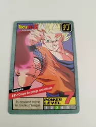 Carte Dragon Ball Z Carddass Grand Combat 621 Power Level Super Battle card Goku.