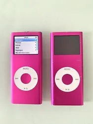 2 IPOD NANO 4 GO. Un des iPod ne s’allume pas ils ont vendu en l’état aucun retour ne sera accepté