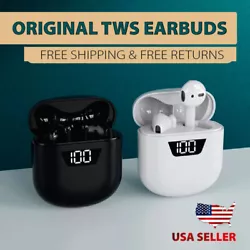 Wireless Earbuds Bluetooth Headphones for iPhone Samsung Android. TWS & BLUETOOTH. Upgrade bluetooth 5.0. Ensure faster...