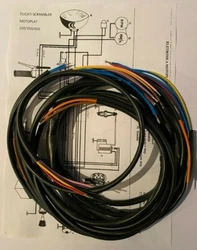 ALLUMAGE ELECTRONIQUE MOTOPLAT AVEC SCHEMA ELECTRIQUE SYSTÈME ÉLECTRIQUE POUR MOTOS DUCATI SCRAMBLER 250/350/450...