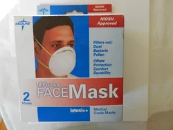 New in original box.Box has tear on the back side. See picture for detail. But the masks inside are in a protective...