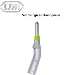 S-9 SURGICAL HANDPIECE. W&H DENTAL. for surgical burs and cutters Ø 2.35 mm (also system Stryker). W&H has developed a...