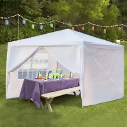 Prenez une tente si pratique pour un usage quotidien! Structure de la tente: tente simple. Couleur: Blanc....
