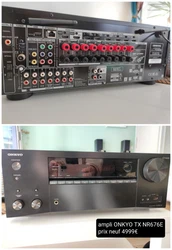 Acheté en 2021. Ampli Tuner Audio Vidéo Amplificateur Audio Vidéo Ampli AV 7.2. Mode de sortie audio:Son surround....