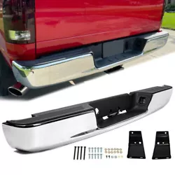 1x Rear Step Bumper Assembly. For 2002-2008 Ram 1500. For 2003-2009 Ram 2500. For 2003-2009 Ram 3500. (USA only, Does...