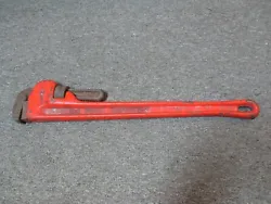 OHIO QPW24 in. Heavy-Duty Straight Pipe Wrench. what you see in the picture exactly what your get.