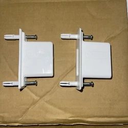 2-Pack Rubbermaid FreeSlide Wall End Shelving Rack Bracket 3D68 Closet Organizer. Brand new bill packaging not retail...