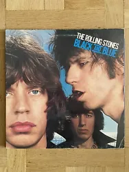 The Rolling Stones – Black And Blue. - Album vinyle 33 tours original de 1976, pressage anglais. - Original vinyl LP,...