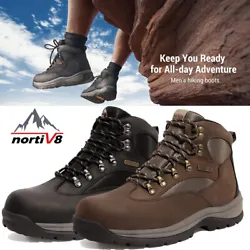 What you get: Nortiv 8 aims at providing high-quality outdoor shoes. The rubber toe cap and the reinforced heel are...