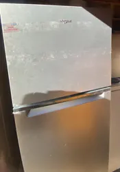 Frigidaire Top Freezer Refrigerator in SILVER STAINLESS STEEL 