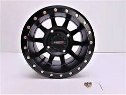 System 3 SB-3 Beadlock Wheel 15x10 4/156 5+5 Offset Matte Black 15S3-21561.