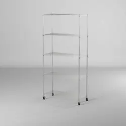 W x 76 in. H x 18 in. With a 250 lb. Assembly requires no tools, and uses a slip-sleeve locking system allowing shelves...