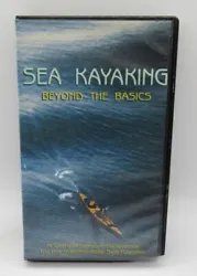 SEA KAYAKING: BEYOND THE BASICS VHS VIDEO, REFERENCE BUILD ON SKILLS, BRENT R. VIDEO IS IN GREAT CONDITION. CASE IN...