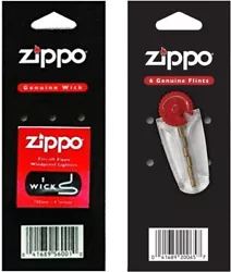 Zippo’s genuine flints will keep your lighter working at optimum performance. Zippo’s genuine wick will keep your...