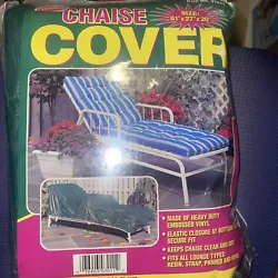 Smart Cleaning Chaise Cover No. 07011 For Lounge Chair Vintage 1998.