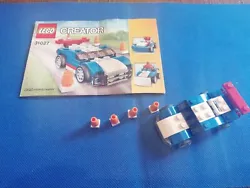 LEGO Creator Set 31027 Blue Racer. État : 