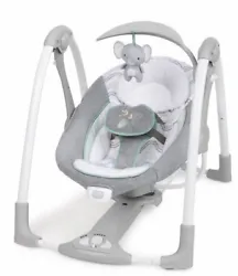 Ingenuity ConvertMe 2-in-1 Compact Portable Baby Swing & Infant Seat, Battery.... Great condition