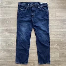Diesel Darron Ormlo Slim Tapered Blue Jeans Mens 36 x 30.